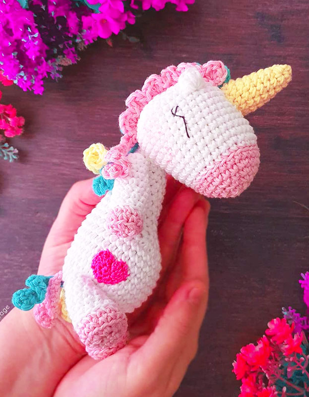 Kleine Eenhoorn Amigurumi Haken (2)