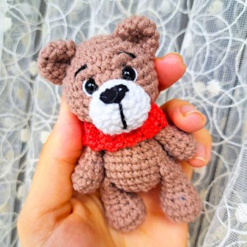 Sleutelhanger Beer voor Beginners Haken (2)