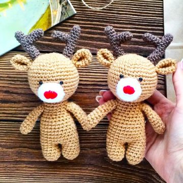 Rendier voor beginners PDF Amigurumi Patroon (2)