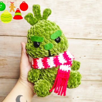Kerstmis Grinch Pop PDF Amigurumi Patroon (1)