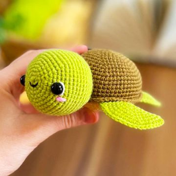 Zee Schildpad Amigurumi PDF Haken (1)